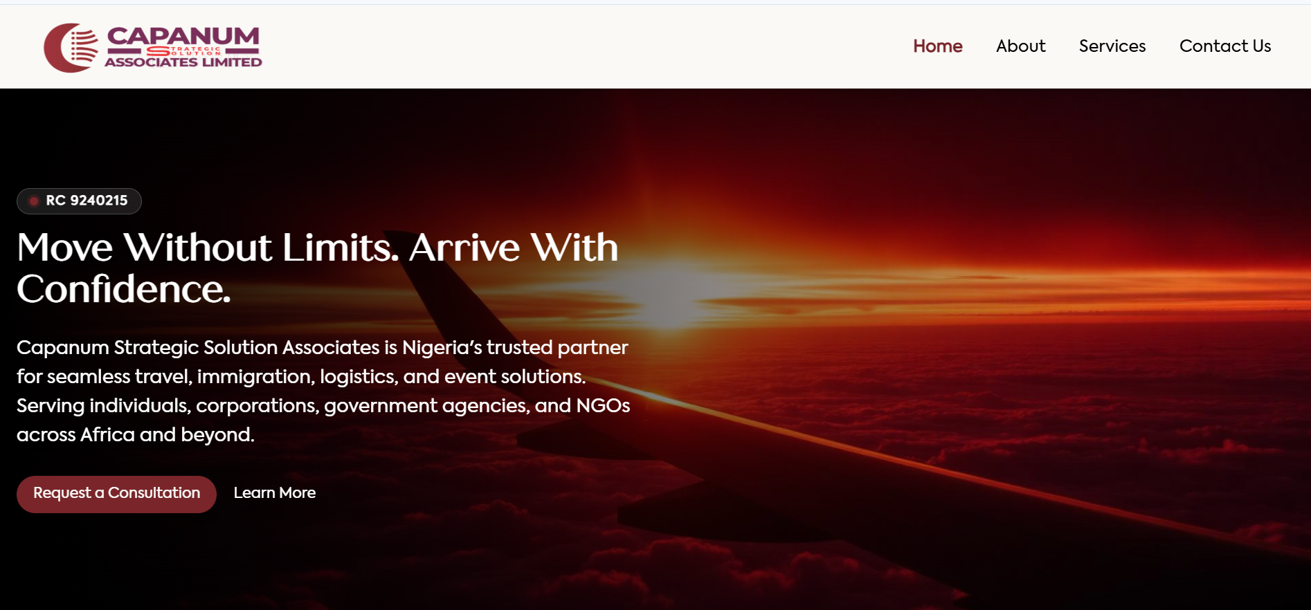 Capanum Associates Corporate Website