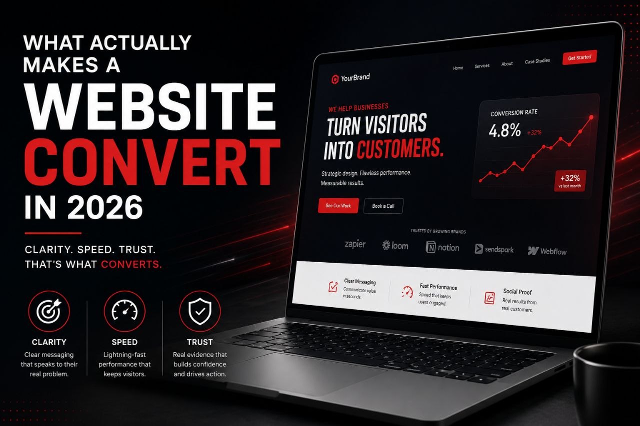 What actually makes a website convert in 2026